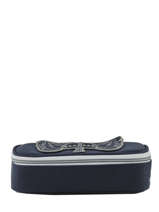 Trousse 1 Compartiment Jeune premier Bleu canvas PB019