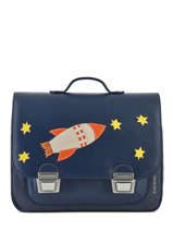 Cartable Signature Midi Jeune premier Bleu signature SDD19