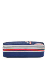 Trousse 1 Compartiment Jeune premier Bleu canvas PB019