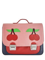 Cartable Signature Midi Jeune premier Rose signature SDD19