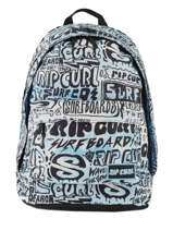 Sac  Dos 2 Compartiments Rip curl Bleu cover up BBPMP4