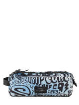 Trousse 2 Compartiments Rip curl Bleu cover up BUTDC4