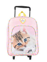 Rugzak Op Wieltjes 1 Compartiment My favorite Grijs friends 484598
