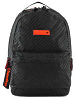 Sac  Dos Hollow Montana 1 Compartiment Superdry Noir backpack M91600MU
