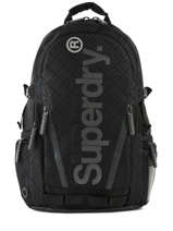 Sac  Dos 2 Compartiments + Pc 15'' Superdry Noir backpack men M91500MU