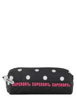 Trousse 1 Compartiment Superdry Noir accessories woomen G98900JT