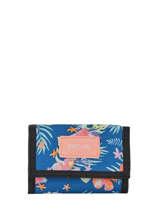 Portefeuille Leder Rip curl Violet toucan flora LWULE4