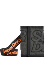 Portefeuille Academic Superdry Grijs accessories men M98100MU