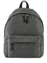 Sac  Dos 1 Compartiment Miniprix Gris basic 8007