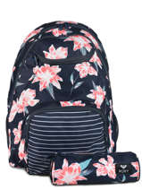 Rugzak Shadow Met Bijhorende Pennenzak Roxy Zwart back to school RJBP3953