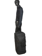 Sac De Voyage Authentic Luggage Authentic Luggage Eastpak Noir authentic luggage K32E-vue-porte