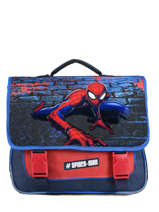 Cartable Spiderman Bleu mask SPINI10F