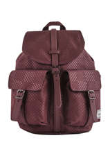 Sac  Dos 1 Compartiment Herschel Rouge classics woman 10301