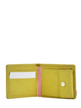 Portefeuille Herschel Jaune classics 10403-vue-porte