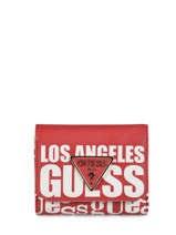 Portefeuille Guess Rouge analise VP740543