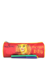 Trousse 1 Compartiment Le roi lion Marron king ROINI01-vue-porte