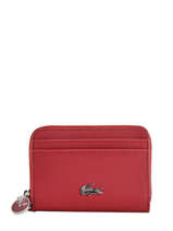 Porte-monnaie Daily Classic Lacoste Rouge daily classic NF2778DC