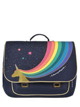 Boekentas Maxi 2 Compartimenten Jeune premier canvas ITX19