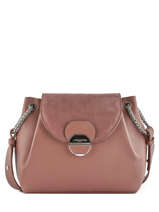 Sac Bandoulire Pia Lancaster Rose foulonne pia 547-38