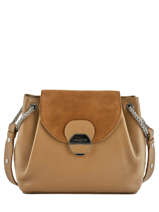 Sac Bandoulire Pia Lancaster Beige foulonne pia 547-38