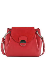 Schoudertas Pia Lancaster Rood foulonne pia 547-38