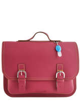 Cartable 2 Compartiments Own stuff Rose satchel OS048