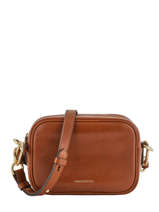 Cross Body Tas Holly Leder Vanessa bruno Bruin holly 22V40549
