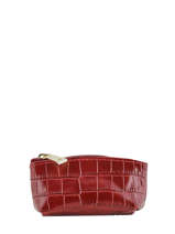 Portemonnee Croco Leder Milano Rood croco CR95015