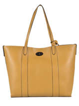 Sac Cabas A4 Caviar Cuir Milano Jaune caviar CA18116