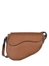Sac Bandoulire Caviar Cuir Milano Marron caviar CA19063