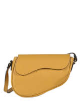 Sac Bandoulire Caviar Cuir Milano Jaune caviar CA19063