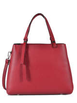 Sac Trapze Caviar Cuir Milano Rouge caviar CA19062