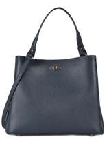 Trapezetas Caviar Leder Milano Blauw caviar CA19061