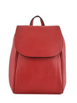 Rugzak Caviar Leder Milano Rood caviar CA19067