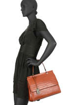 Handtas Darwin Leder Etrier Rood darwin EDAR01