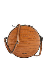 Sac Bandouli�re M Darwin Cuir Etrier Marron darwin EDAR08