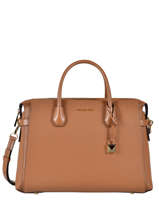 Handtas A4 Formaat Mercer Belted Leder Michael kors Bruin mercer belted S9GM9S3L