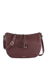 Sac Bandoulire Tradition Cuir Etrier Violet tradition EHER2A