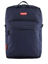 Rugzak 1 Compartiment + Pc 15'' Levi's Blauw l pack 230870