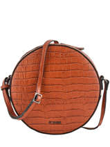Cross Body Tas L Darwin Leder Etrier Rood darwin EDAR07