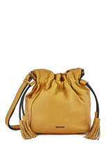 Bucket Bag M Wellington Leder Etrier Bruin wellington EWEL01