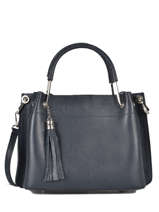  Sac Caviar Cuir Milano Bleu caviar CA19066