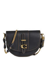 Sac Bandoulire Saddle Bag 20 Coach Noir saddle bag 47924