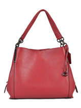 Schoudertas Dalton 28 Leder Coach Rood dalton 73546