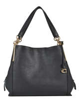 Sac Shopping Dalton 28 Cuir Coach Noir dalton 73546