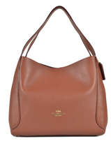 Sac Port paule Hadley Hobo Cuir Coach Marron hadley 73549