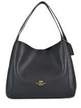 Schoudertas Hadley Hobo Leder Coach Zwart hadley 73549