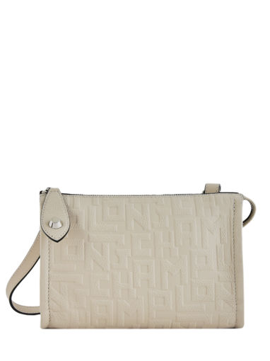 Longchamp La voyageuse lgp Sac port travers Beige