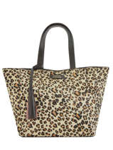 Sac Shopping Le Cabas Parisien Fourrure Loxwood Marron le cabas parisien 3162FA