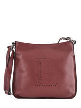 Cross Body Tas Celia Leder Loxwood Rood celia 5806L